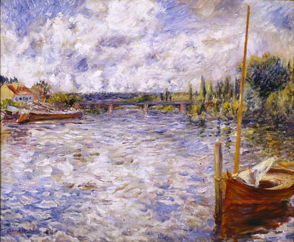 Pierre-Auguste Renoir The Seine at Chatou France oil painting art